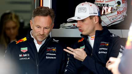 Christian Horner & Max Verstappen - Red Bull - Formel 1 - 2025 Christian Horner & Max Verstappen - Red Bull - Formel 1 - 2025