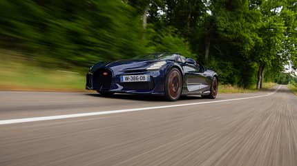 Bugatti Mistral, AMS Einzeltest Bugatti Mistral