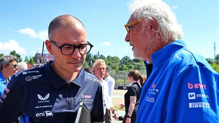 David Sanchez & Flavio Briatore - Alpine - GP Emilia-Romagna - Formel 1 - 2025