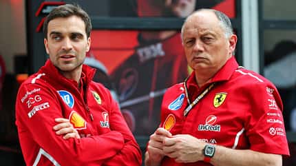 Jerome D'Ambrosio & Frederic Vasseur - Ferrari - 2025 Jerome D'Ambrosio & Frederic Vasseur - Ferrari - 2025