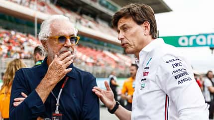 Flavio Briatore & Toto Wolff - Formel 1 - 2024