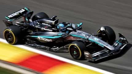 George Russell - Mercedes - GP Belgien 2025 - Spa - Formel 1