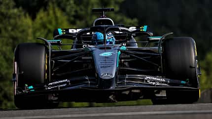 George Russell - Mercedes - GP Belgien 2025 - Spa - Formel 1 George Russell - Mercedes - GP Belgien 2025 - Spa - Formel 1