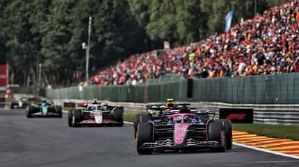 Pierre Gasly - Alpine - GP Belgien 2025 - Spa - Formel 1 Pierre Gasly - Alpine - GP Belgien 2025 - Spa - Formel 1