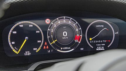Porsche 911 GT3, Digitaltacho