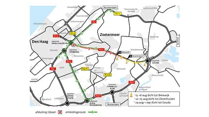 07/2025, Umleitung A12 Niederlande August 2025 Umleitung A12 Niederlande August 2025