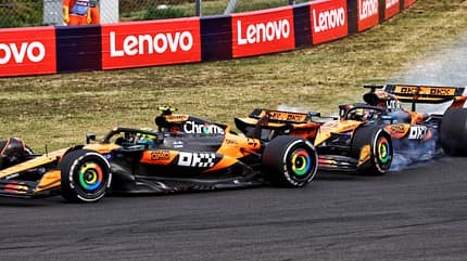 Lando Norris - Oscar Piastri - McLaren - GP Ungarn - Budapest - 3. August 2025 Lando Norris - Oscar Piastri - McLaren - GP Ungarn - Budapest - 3. August 2025