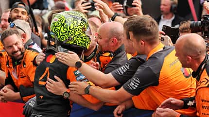 Lando Norris - McLaren - GP Ungarn - Budapest - 3. August 2025 Lando Norris - McLaren - GP Ungarn - Budapest - 3. August 2025