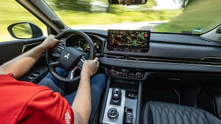 Mitsubishi Outlander, ET, ams1825 Mitsubishi Outlander, Cockpit