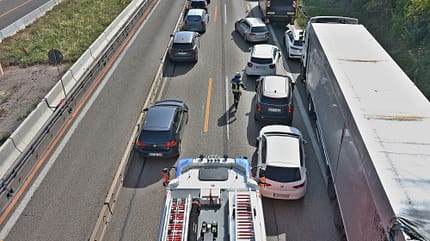 08/2025, Brand Engelbergtunnel A81 Brand Engelbergtunnel A81