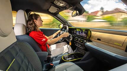 Fiat Grande Panda Elektro, Cockpit