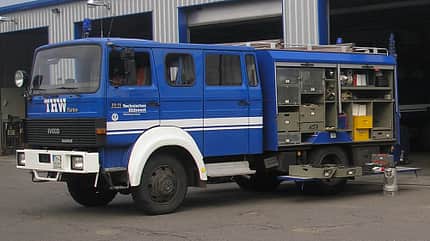 Iveco 90-16 GKW Gerätekraftwagen THW Lübeck