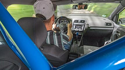 Audi S1 und VW Polo R WRC Street, AMS Aktuelles, spa0524, VW, Polo VW Polo R WRC Street, Cockpit