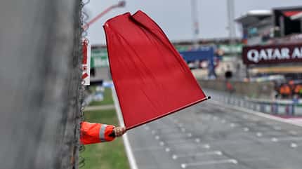 Rote Flagge - GP Niederlande  - Zandvoort - 2025
