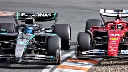 George Russell - Mercedes - Charles Leclerc - Ferrari - GP Niederlande - 31. August 2025