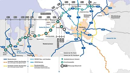 Autobahn A20 Streckenverlauf