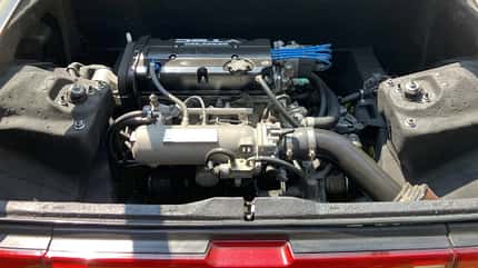 Honda CRX mit Heckmotor-Umbau