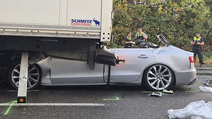 Unfall A1 Audi Tarek Ehlail