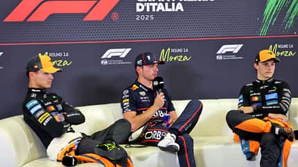 Max Verstappen - Lando Norris - Oscar Piastri - GP Italien 2025 - Monza - Formel 1