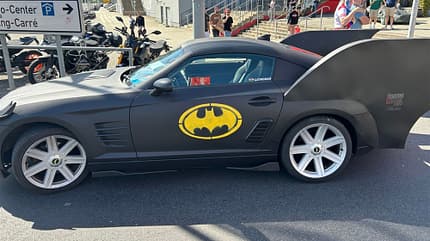 Chrysler Crossfire als Batmobil Nürburgring