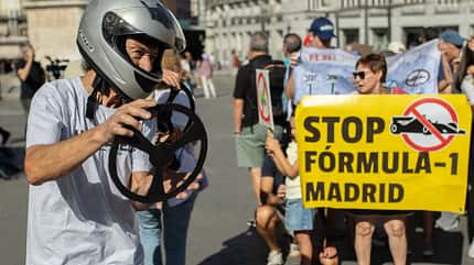Protest - Formel 1 - Madrid - 2025