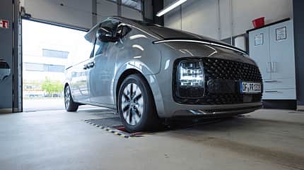 Hyundai Staria, Prüfstand