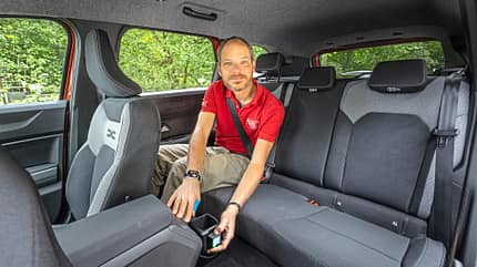 Dacia Bigster Hybrid 155 Journey, AMS Einzeltest, ams2125 Dacia Bigster Hybrid 155 Journey, Fond