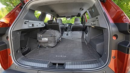 Dacia Bigster Hybrid 155 Journey, AMS Einzeltest, ams2125 Dacia Bigster Hybrid 155 Journey, Kofferraum