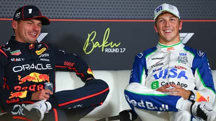 Max Verstappen & Liam Lawson - GP Aserbaidschan 2025 Max Verstappen & Liam Lawson - GP Aserbaidschan 2025