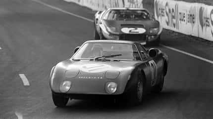 24 Stunden von Le Mans 1965 - Rover-BRM - Turbinen-Rennwagen - Graham Hill und Jackie Stewart