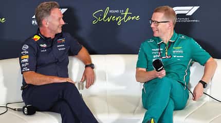 Christian Horner & Andy Cowell - GP England 2025 Christian Horner & Andy Cowell - GP England 2025