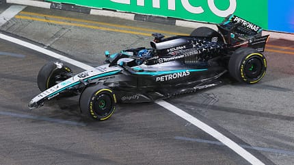 George Russell - Mercedes - Formel 1 - GP Singapur 2025 George Russell - Mercedes - Formel 1 - GP Singapur 2025