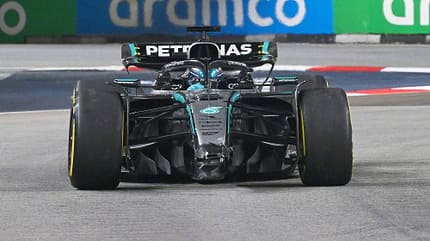 George Russell - Mercedes - Formel 1 - GP Singapur 2025