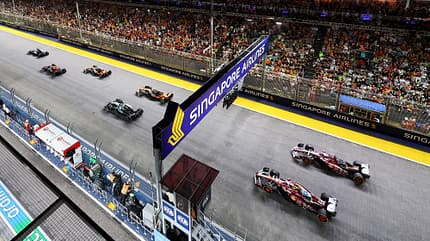 Start - Formel 1 - GP Singapur 2025