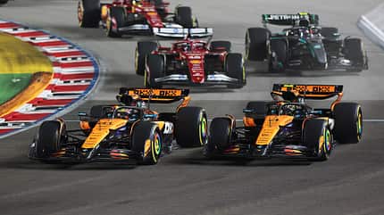 Piastri vs. Norris - McLaren - Formel 1 - GP Singapur 2025