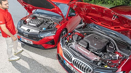 BMW 330 i Touring, Skoda Octavia RS Combi 