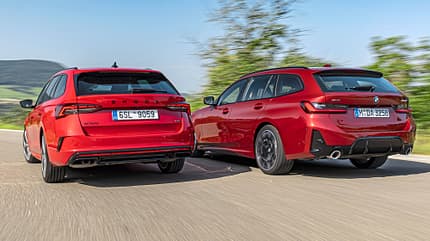 BMW 330 i Touring, Skoda Octavia RS Combi 
