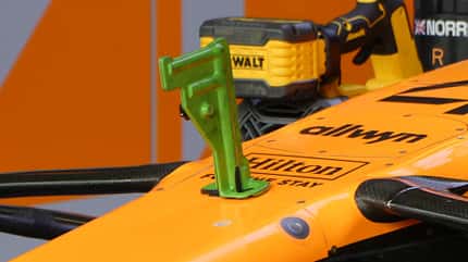 F1-Technik - Pitot-Rohr - McLaren - Formel 1 - 2025 F1-Technik - Pitot-Rohr - McLaren - Formel 1 - 2025
