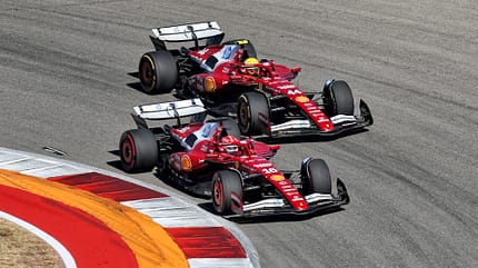 Charles Leclerc & Lewis Hamilton - Ferrari - Formel 1 - GP USA 2025