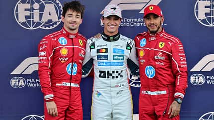 Lewis Hamilton - Charles Leclerc - Ferrari - Lando Norris - McLaren - GP Mexiko 2025 - Mexiko-Stadt - Formel 1