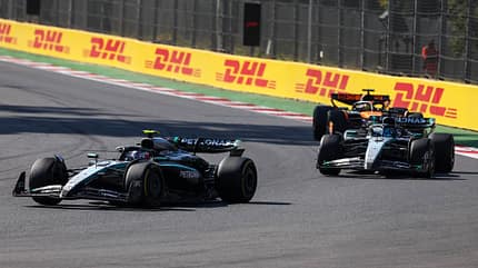 George Russell - Andrea Kimi Antonelli - Mercedes - GP Mexiko 2025 - Mexiko-Stadt - Formel 1