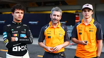 Norris, Stella & Piastri - McLaren - GP Mexiko 2025 - Mexiko-Stadt - Formel 1 Norris, Stella & Piastri - McLaren - GP Mexiko 2025 - Mexiko-Stadt - Formel 1