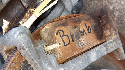 10/2025, Bremsbeläge aus Holz Bremsbeläge aus Holz