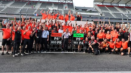 Teamfoto - Haas - Formel 1 - GP Mexiko 2025