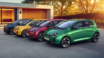 Renault Twingo E-Tech Electric Serienauto Elektro-Kleinwagen