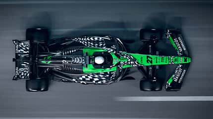 Sauber Spezial-Lackierung GP Las Vegas 2025