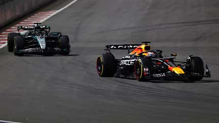 George Russell & Max Verstappen - GP Las Vegas 2025 George Russell & Max Verstappen - GP Las Vegas 2025