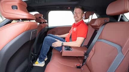 BMW iX3, ET BMW iX3, Rückbank