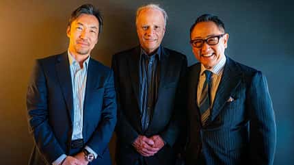Ayao Komatsu, Gene Haas & Akyo Toyoda - Formel 1 - 2025 Ayao Komatsu, Gene Haas & Akyo Toyoda - Formel 1 - 2025