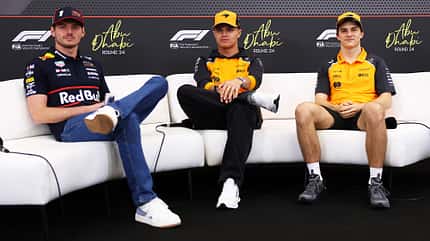 Max Verstappen, Lando Norris & Oscar Piastri - GP Abu Dhabi 2025 Max Verstappen, Lando Norris & Oscar Piastri - GP Abu Dhabi 2025